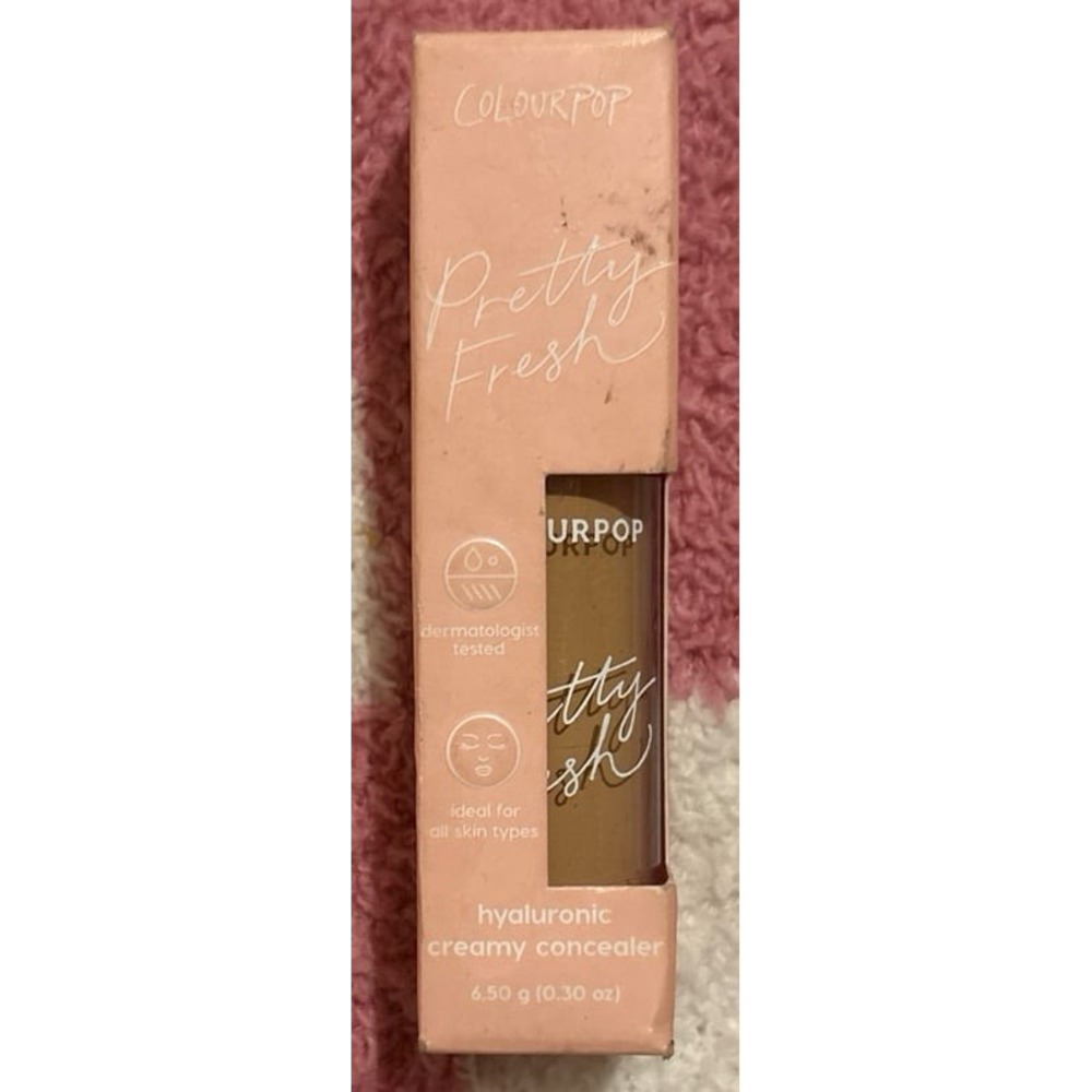 NEW Colourpop Pretty Fresh Hyaluronic Creamy Concealer, Medium‎ 100W